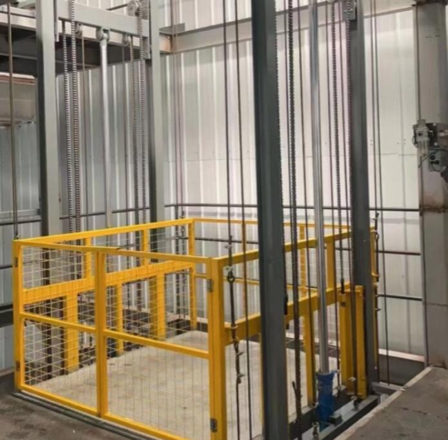 惠州导轨式升降机一般加工周期