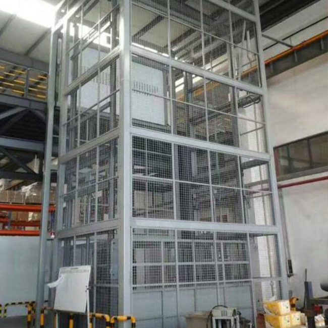 惠州导轨式升降平台货梯